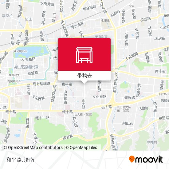 和平路地图