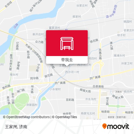 王家闸地图