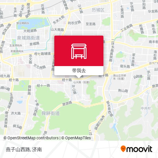 燕子山西路地图