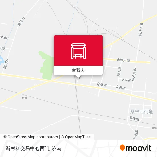 新材料交易中心西门地图