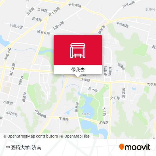 中医药大学地图