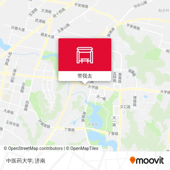 中医药大学地图