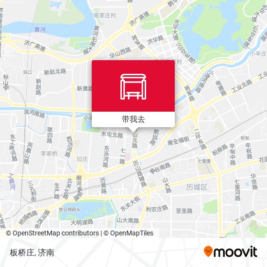 板桥庄地图