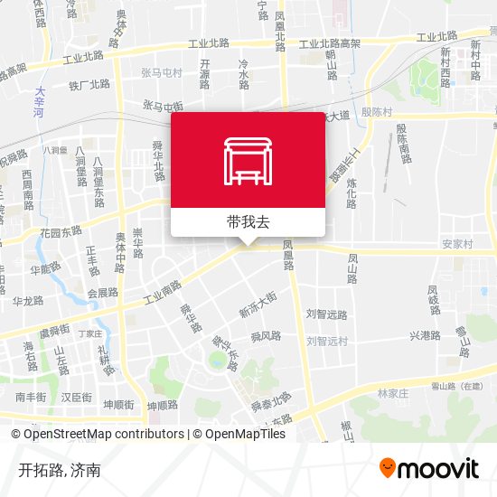 开拓路地图