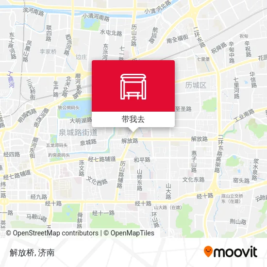 解放桥地图