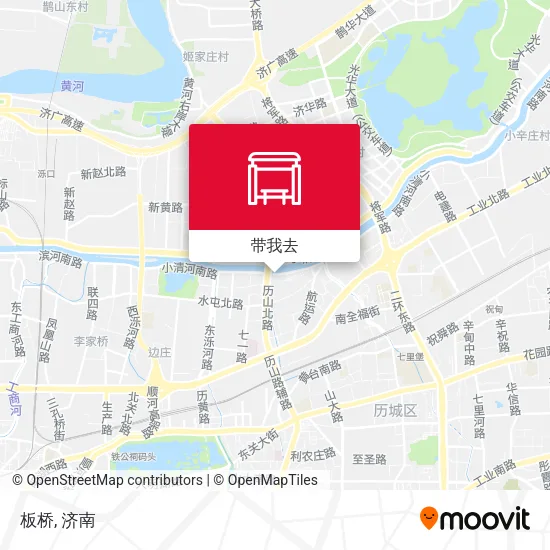 板桥地图