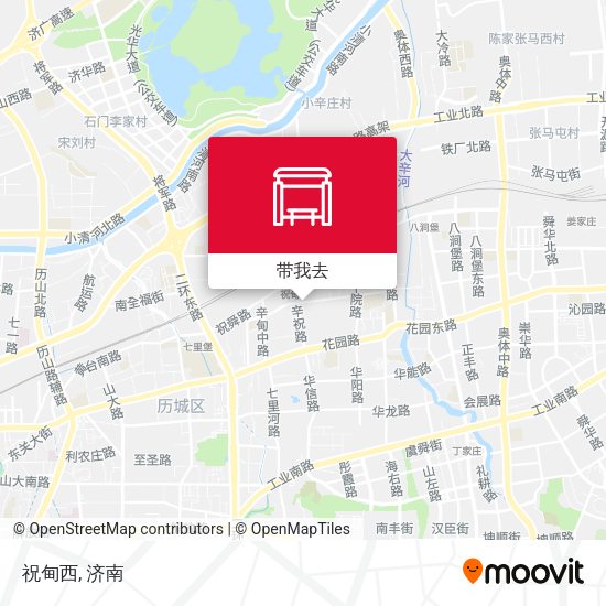 祝甸西地图