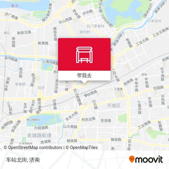 车站北街地图