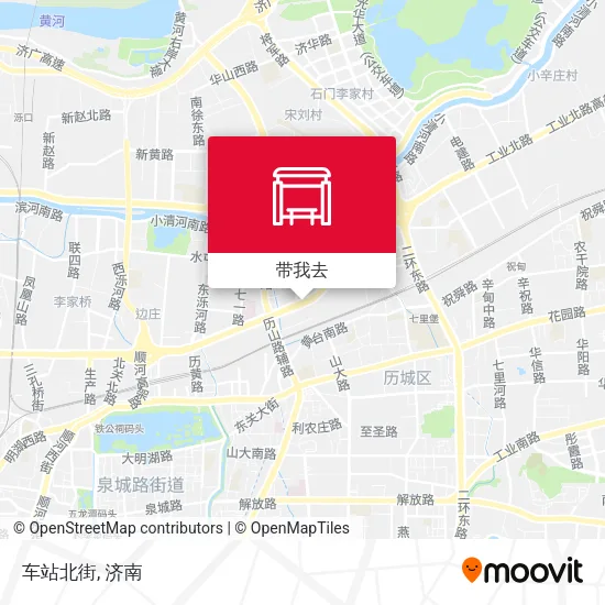 车站北街地图