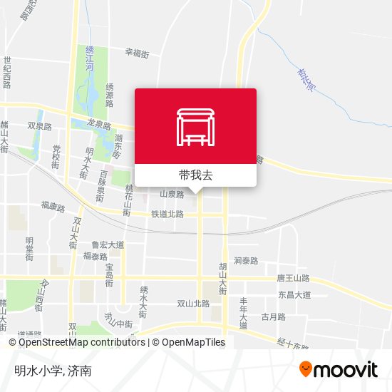 明水小学地图