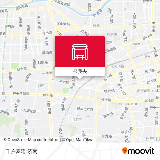 千户豪廷地图