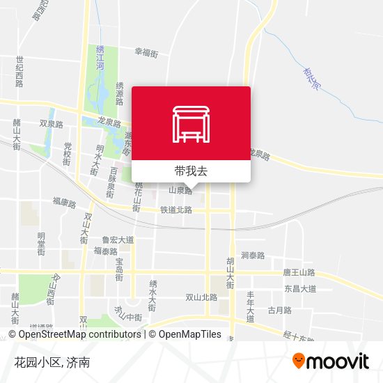 花园小区地图