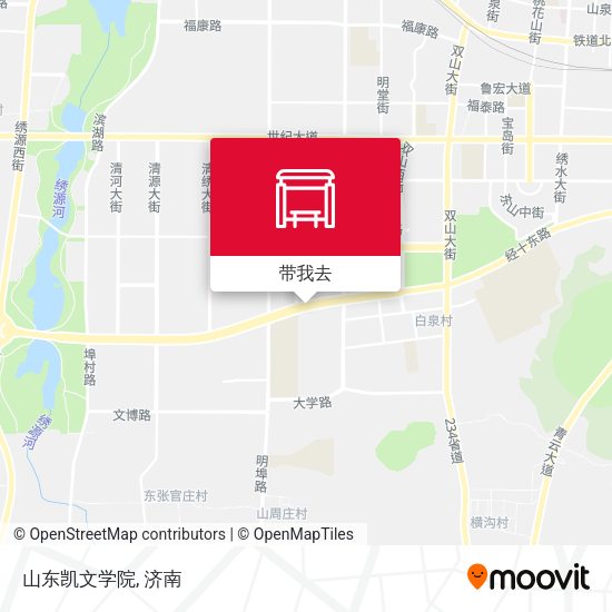 山东凯文学院地图