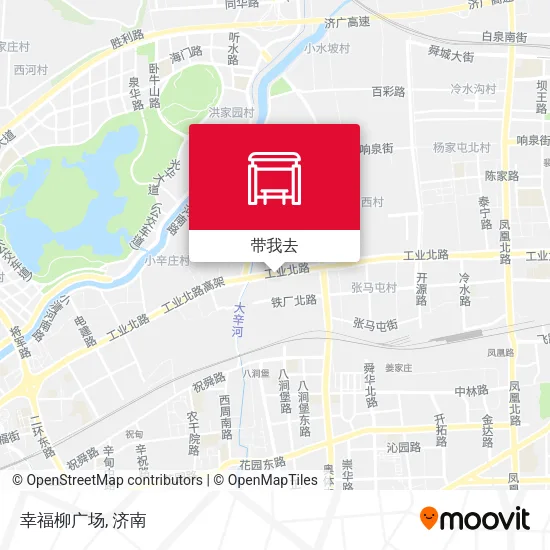 幸福柳广场地图