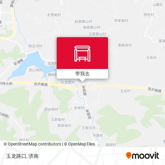 玉龙路口地图