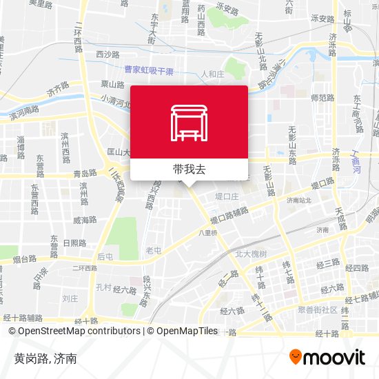 黄岗路地图