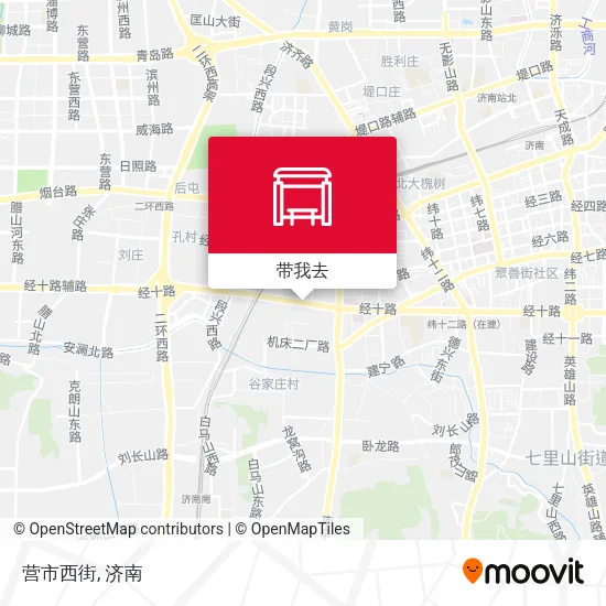 营市西街地图