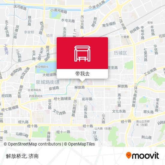 解放桥北地图