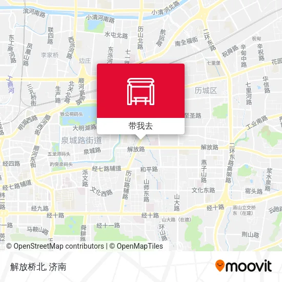 解放桥北地图