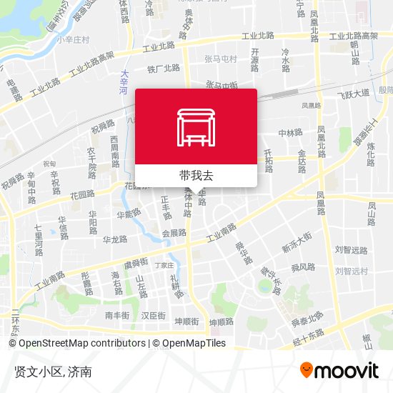 贤文小区地图
