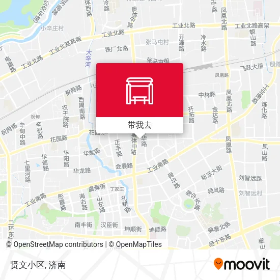 贤文小区地图