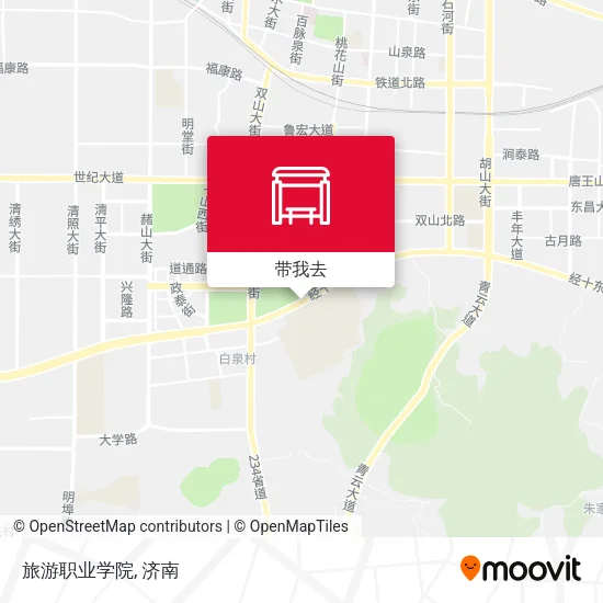 旅游职业学院地图