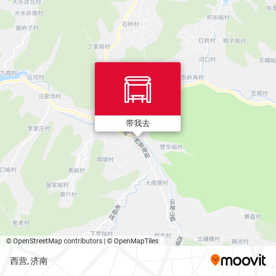 西营地图