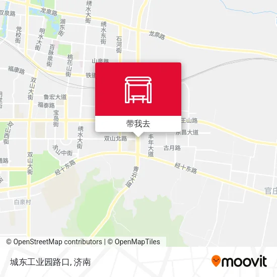 城东工业园路口地图