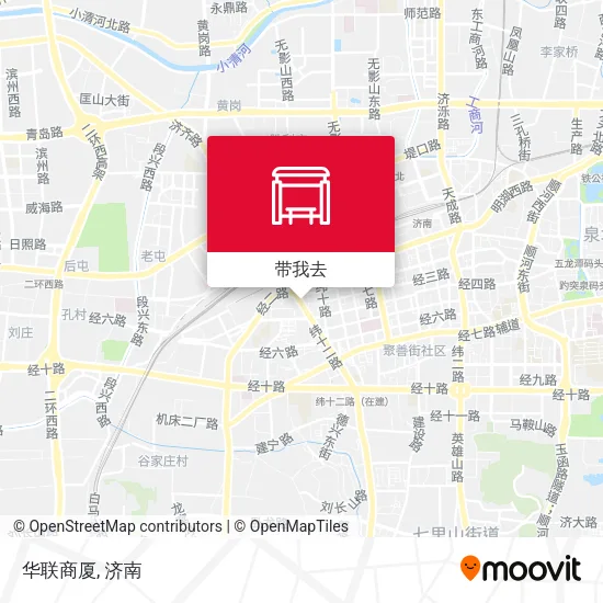 华联商厦地图