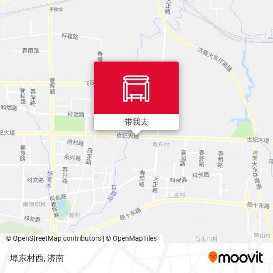 埠东村西地图