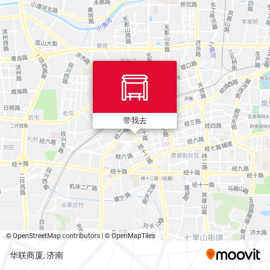 华联商厦地图