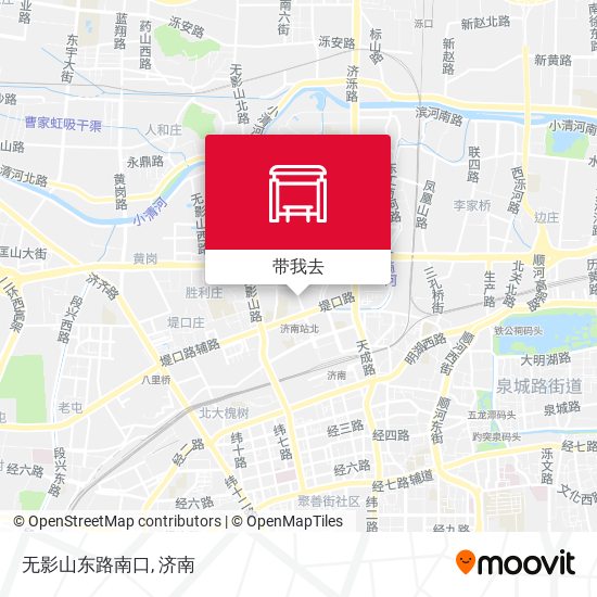 无影山东路南口地图