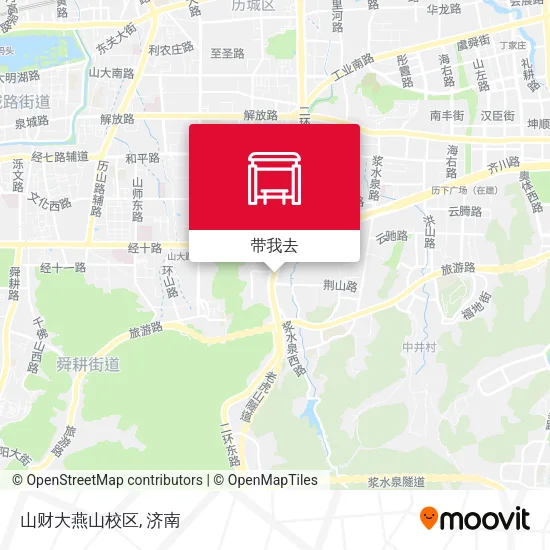 山财大燕山校区地图