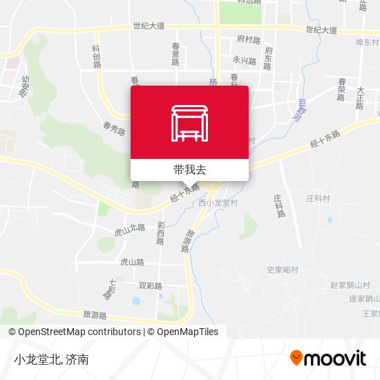 小龙堂北地图