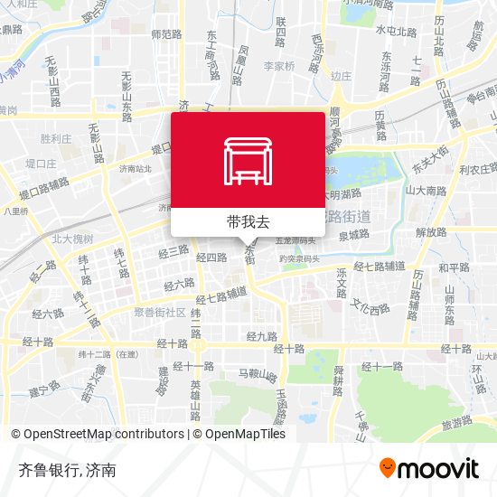 齐鲁银行地图