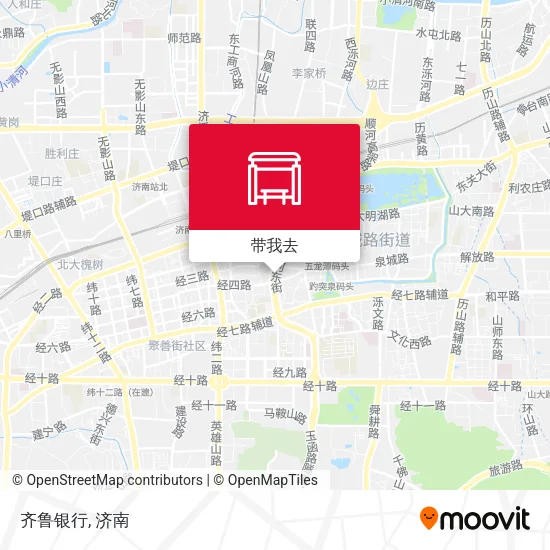 齐鲁银行地图