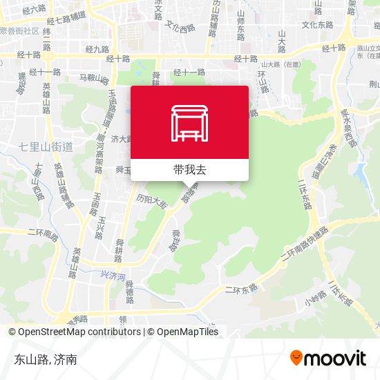 东山路地图