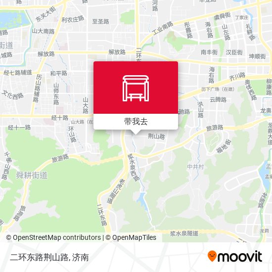 二环东路荆山路地图