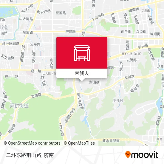 二环东路荆山路地图