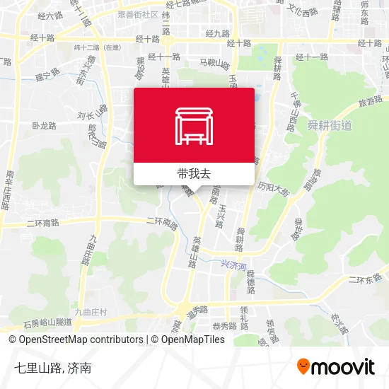 七里山路地图