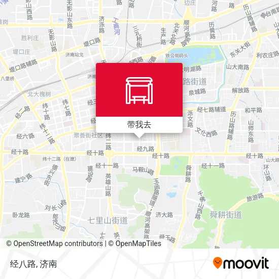 经八路地图