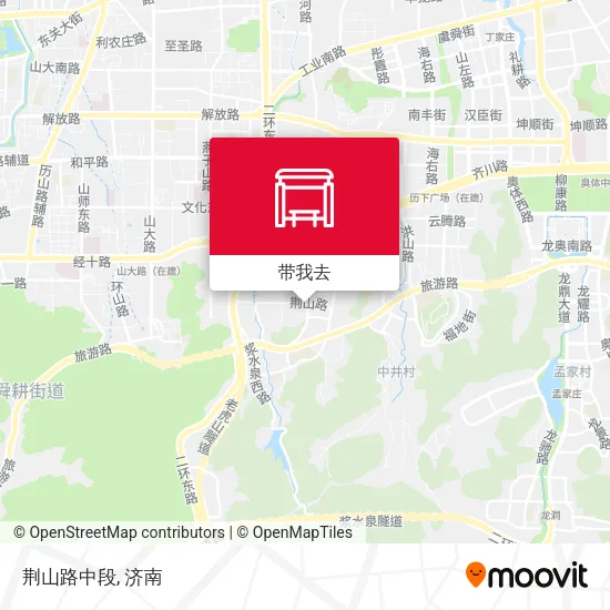 荆山路中段地图