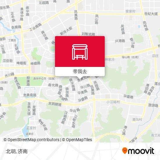 北胡地图