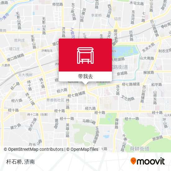 杆石桥地图