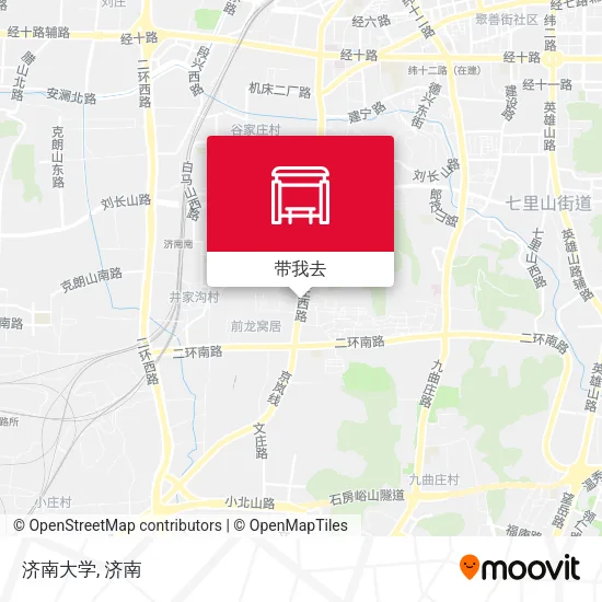 济南大学地图