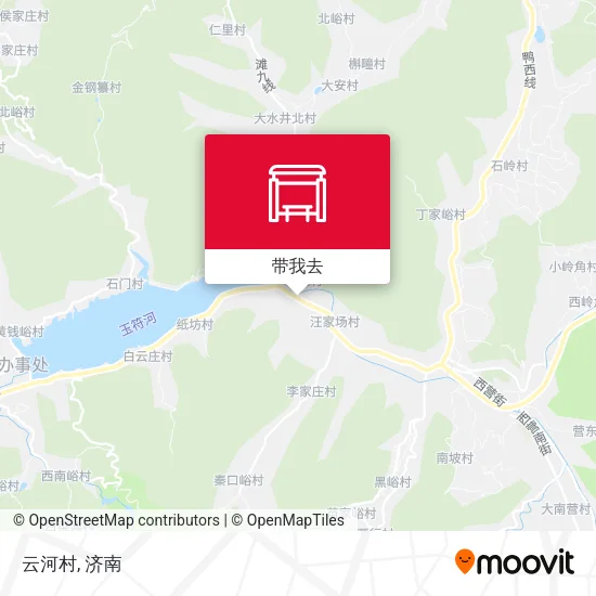 云河村地图