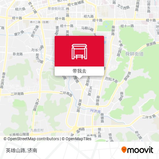 英雄山路地图