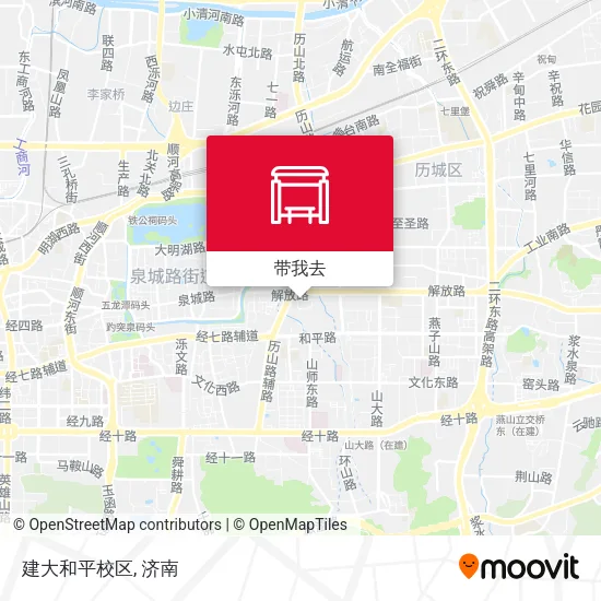 建大和平校区地图