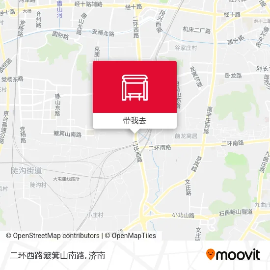 二环西路簸箕山南路地图