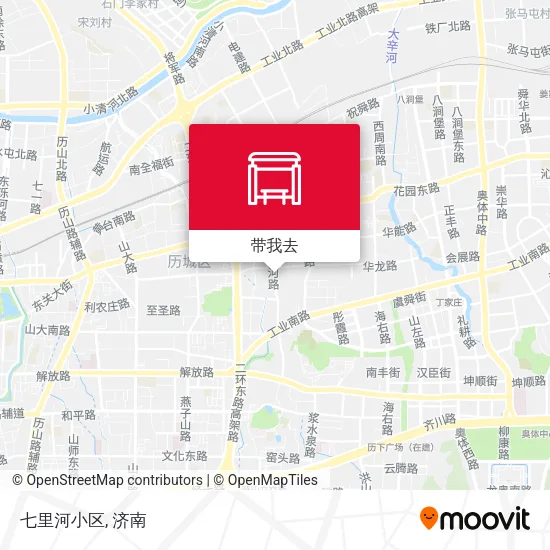 七里河小区地图